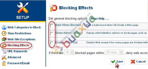 Blocking Effects
